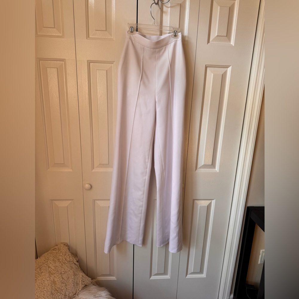 Elegant White Women's Pants